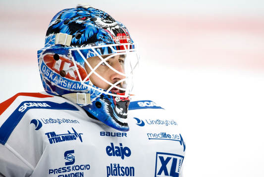 Oskarshamns målvakt Joe Cannata