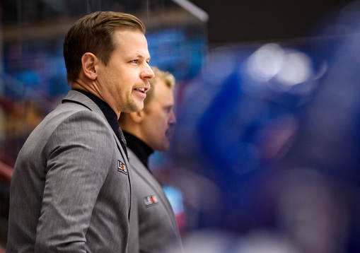 Oskarshamns tränare Martin Filander