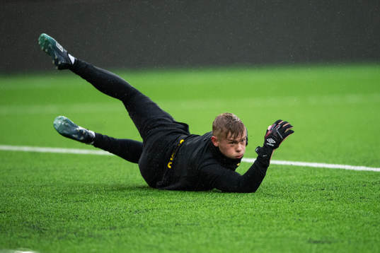 Målvakt Max Helge