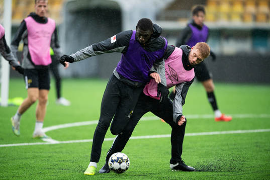 Marokhy Ndione och Sivert Nilsen