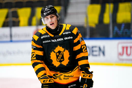 Skellefteås Jonathan Johnson deppar