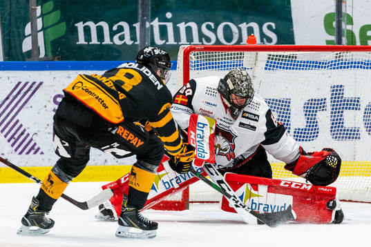 Malmö Redhawks målvakt Oscar Alsenfelt