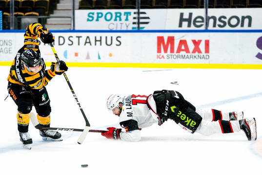 Skellefteås Oscar Möller och Malmö Redhawks Markus