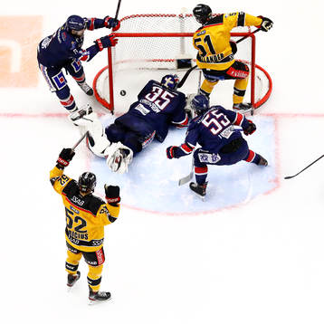 Mål 1-3 av Luleås Karl Fabricius förbi Linköpings