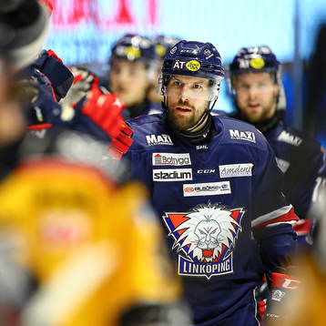 Linköpings Jonas Holös jublar