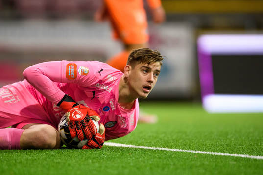 AFC Eskilstunas målvakt Wille Jakobsson