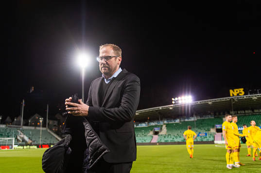 Halmstads tränare Magnus Haglund
