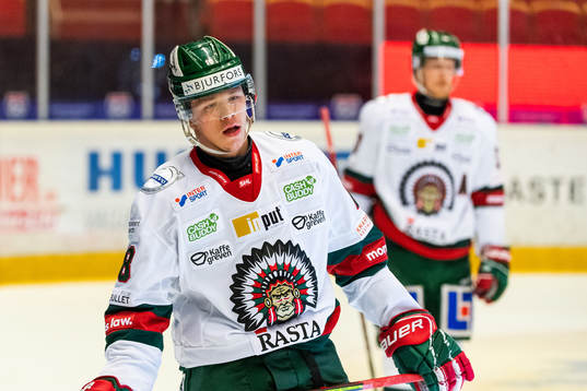Frölundas Lucas Raymond deppar