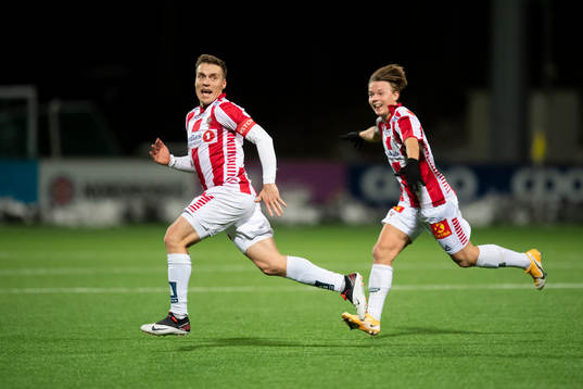Ruben Yttergård Jenssen and August Mikkelsen of Tromsø