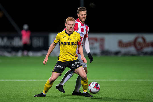 Kristoffer Nessø of Raufoss and Anders Jenssen of Tromsø