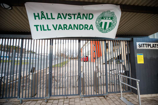 Iver Arena innan fotbollsmatchen i Superettan  mellan