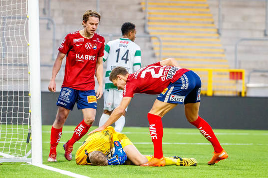 Örgrytes målvakt Fredrik Andersson