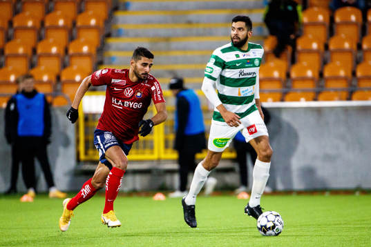 Örgrytes Ailton Jose Almeida och Västerås Pedro Ribeiro