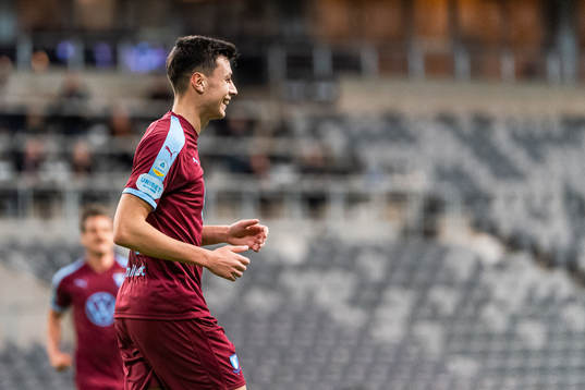 Malmö FFs Anel Ahmedhodzic jublar