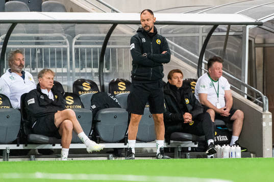 Hammarbys assisterande tränare Joachim Björklund
