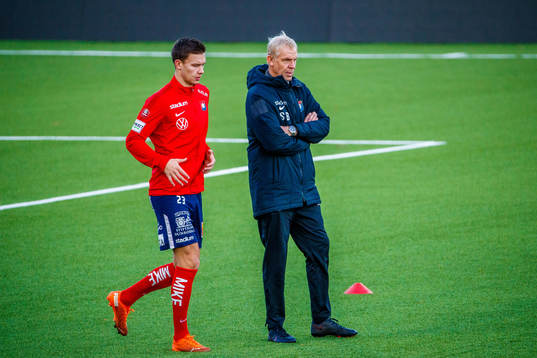Örgrytes Arvid Brorsson Örgrytes tränare Sören