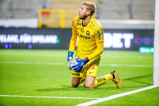 Örgrytes målvakt Fredrik Andersson