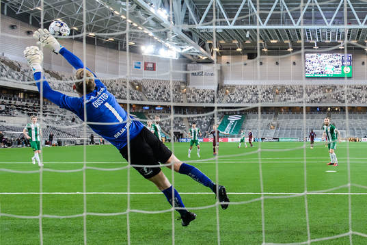 Malmö FFs Anders Christiansen gör 1-2 bakom Hammarbys