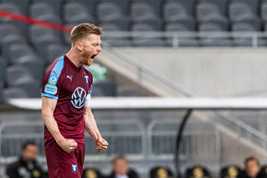 Malmö FFs Anders Christiansen jublar