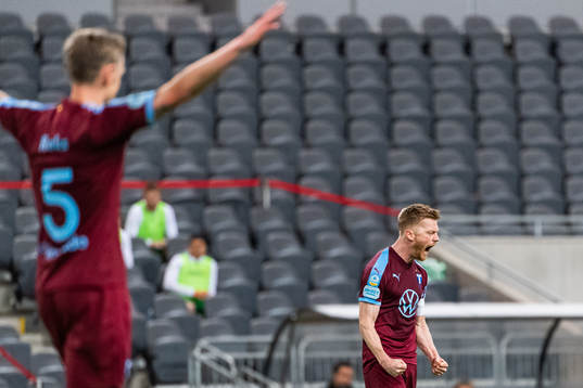 Malmö FFs Anders Christiansen jublar