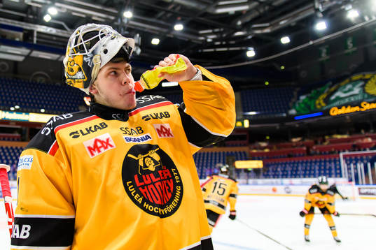Luleås målvakt Jesper Wallstedt