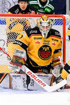 Luleås målvakt Jesper Wallstedt