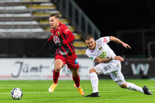 Östersunds Felix Hörberg och Varbergs Jon Birkfeldt