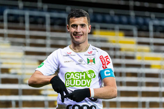 Varbergs Astrit Selmani jublar