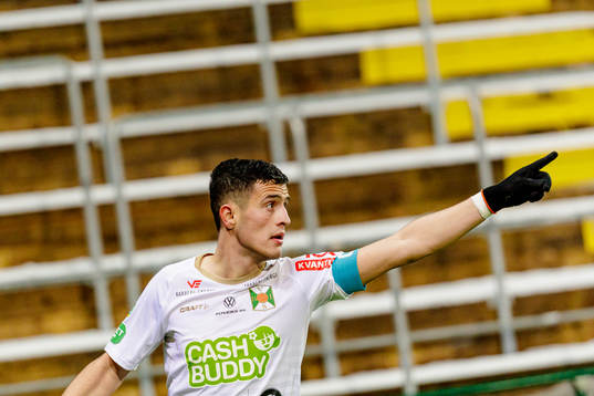 Varbergs Astrit Selmani jublar