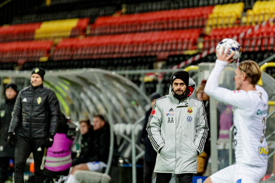 Östersunds assisterande tränare Amir Azrafshan