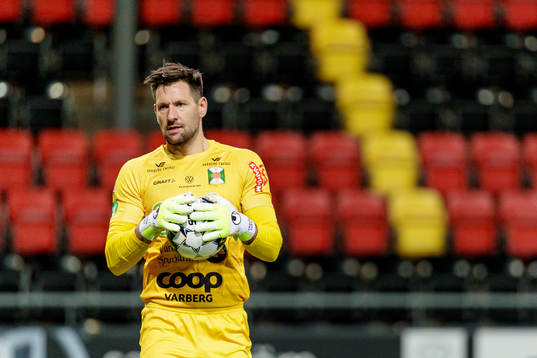 Varbergs målvakt Stojan Lukic