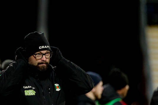 Varbergs tränare Joakim Persson