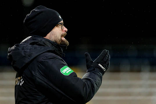 Varbergs tränare Joakim Persson