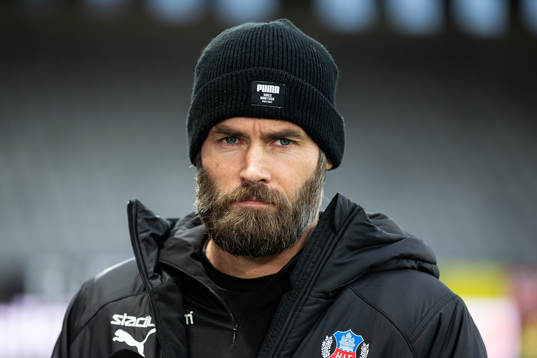 Helsingborgs tränare Olof Mellberg