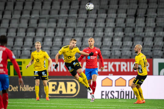 Elfsborgs Gustav Henriksson och Helsingborgs Anthony van