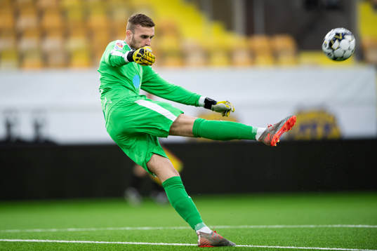 Helsingborgs målvakt Alexander Nilsson