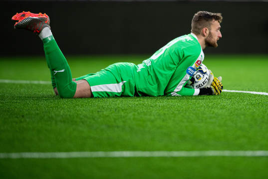 Helsingborgs målvakt Alexander Nilsson