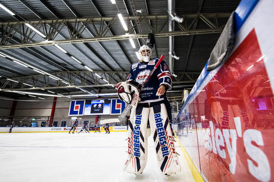 Kallinges målvakt Isak Edman