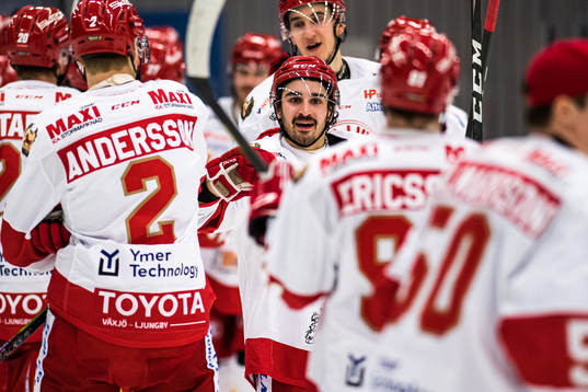 Trojas Kevin Karlsson jublar