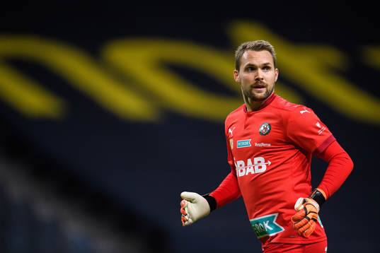 Örebros målvakt Oscar Jansson