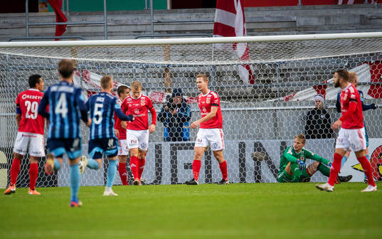 Kalmars spelare deppar