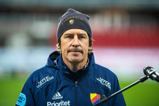 Djurgårdens tränare Thomas Lagerlöf