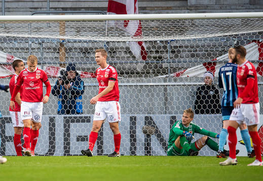 Kalmars spelare deppar