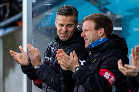 Kjetil Knutsen, head coach of Bodø/Glimt, and Morten