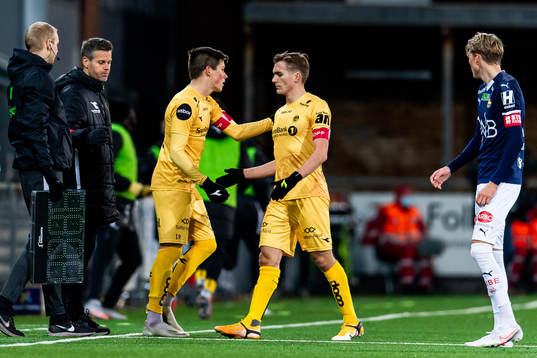Morten Konradsen is substituted for Sondre Fet of