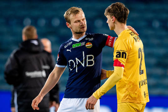 Herman Stengel and Kasper Junker of Bodø/Glimt
