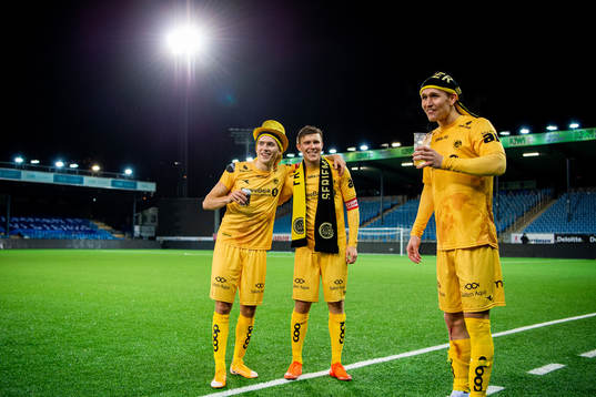 Morten Konradsen, Alfons Sampsted and Ola Solbakken of