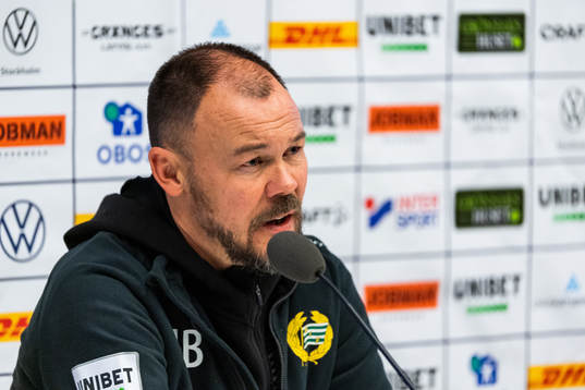 Hammarbys assisterande tränare Joachim Björklund