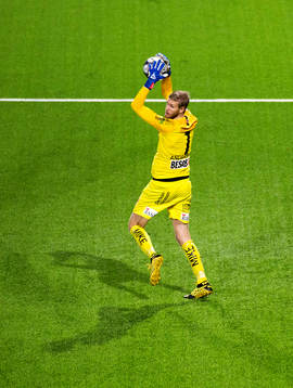 Örgrytes målvakt Fredrik Andersson