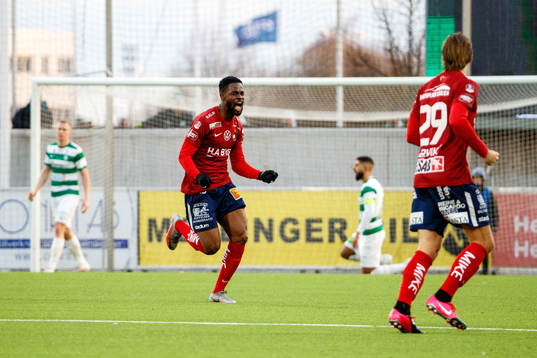 Örgrytes Abdoul Razak och Danny Ervik
